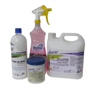 PRODUCTOS PARA CRISTALIZADO Y ABRILLANTADO DE PISOS CEMENTOSOS, GRANITO PULIDO Y MARMOL
