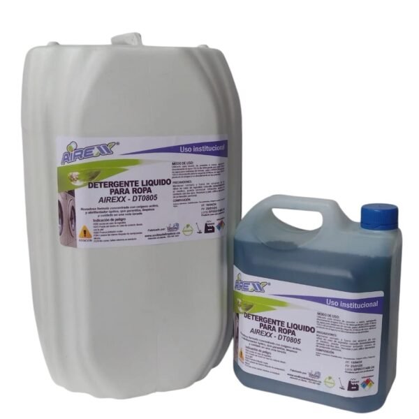 DETERGENTE LIQUIDO PARA ROPA AIREXX- DT0805